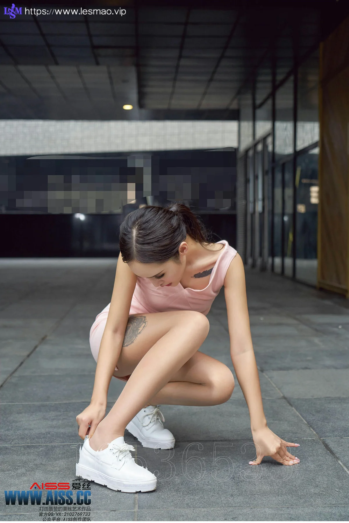 AISS 爱丝 No.109 Modo 性感欣杨街角美人 - 113