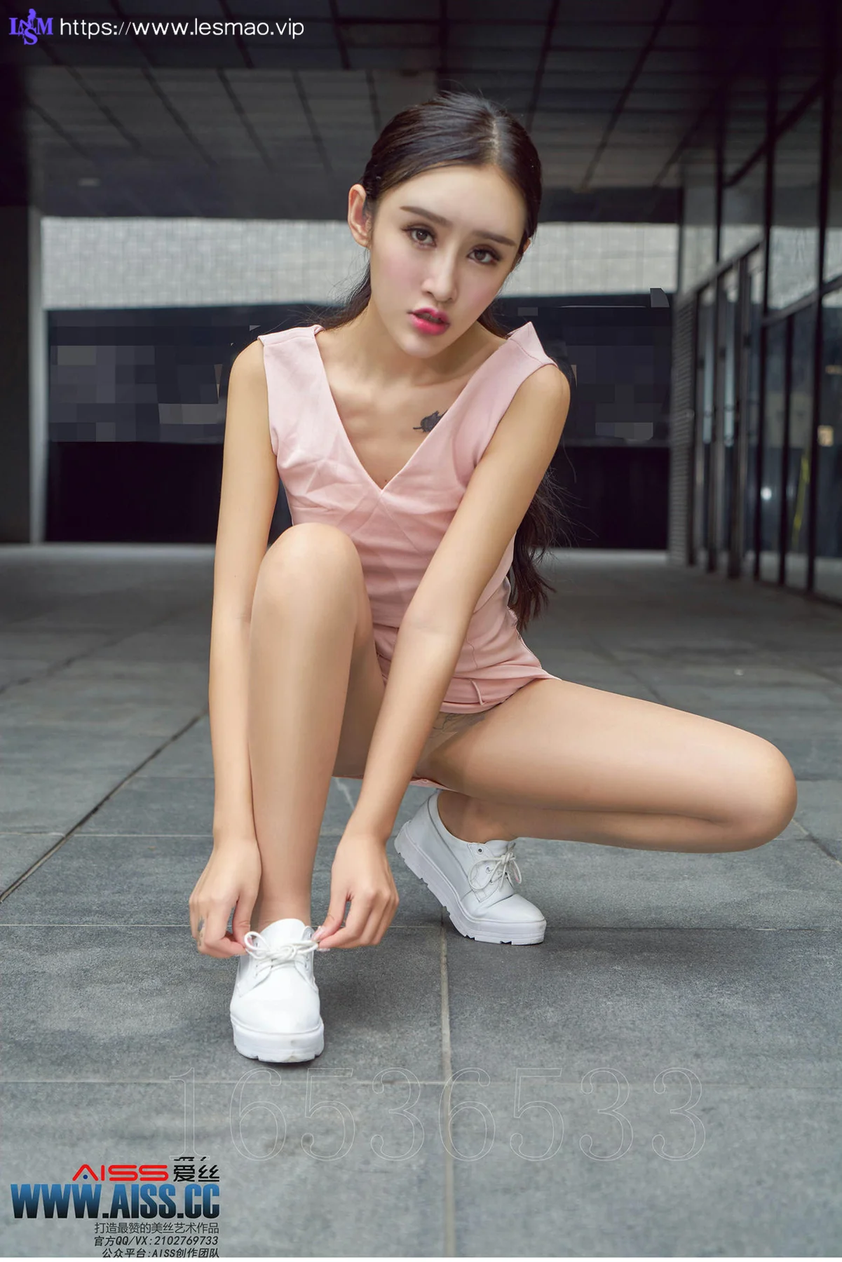 AISS 爱丝 No.109 Modo 性感欣杨街角美人 - 114