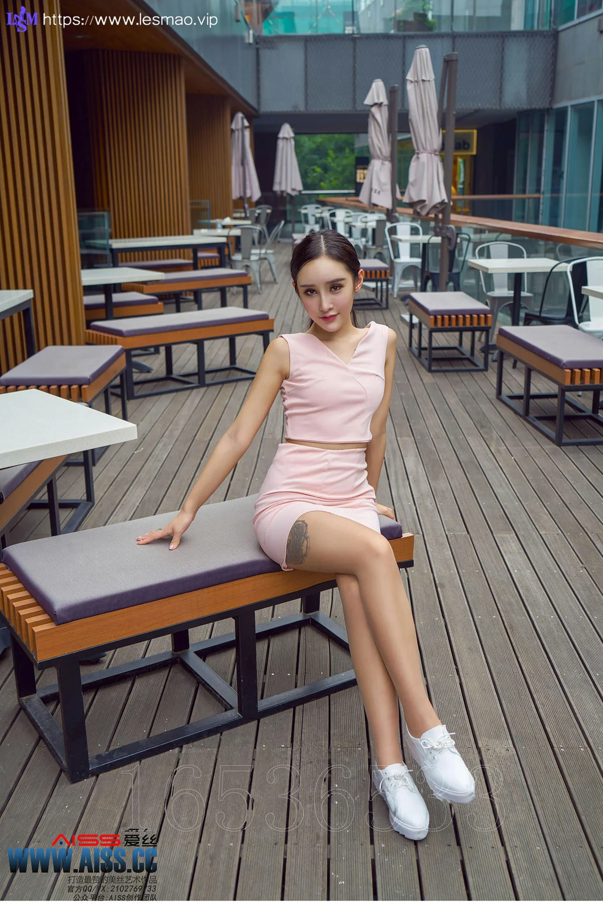 AISS 爱丝 No.109 Modo 性感欣杨街角美人 - 116