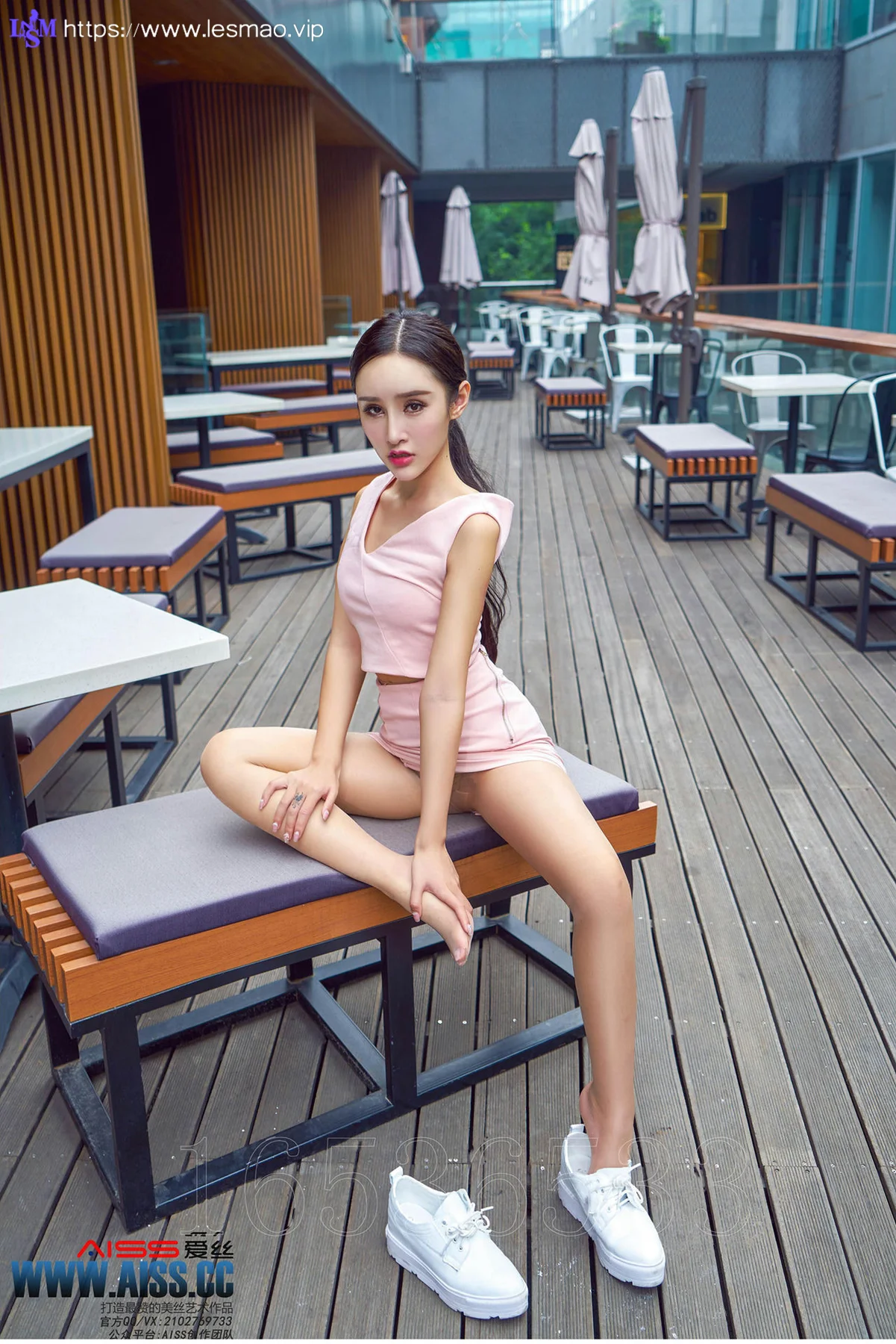 AISS 爱丝 No.109 Modo 性感欣杨街角美人 - 119