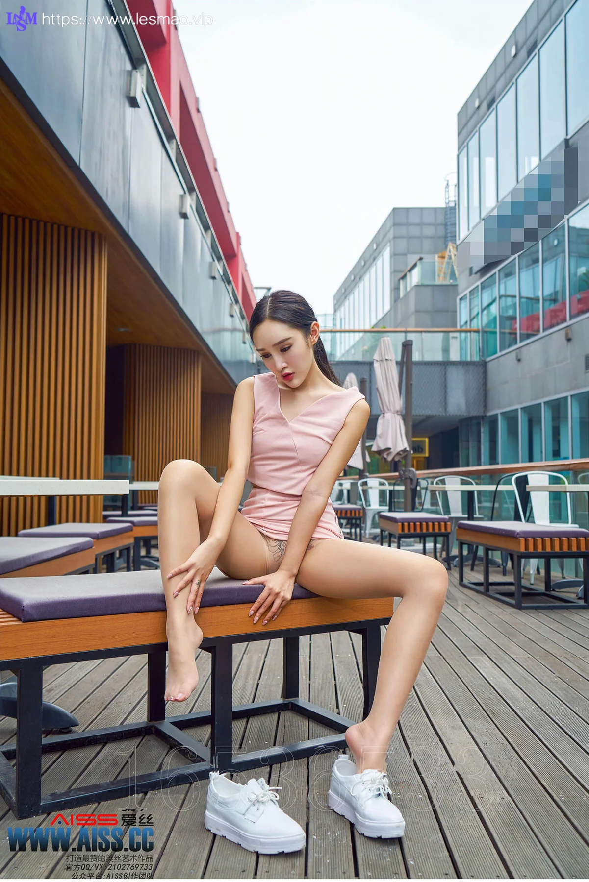 AISS 爱丝 No.109 Modo 性感欣杨街角美人 - 121