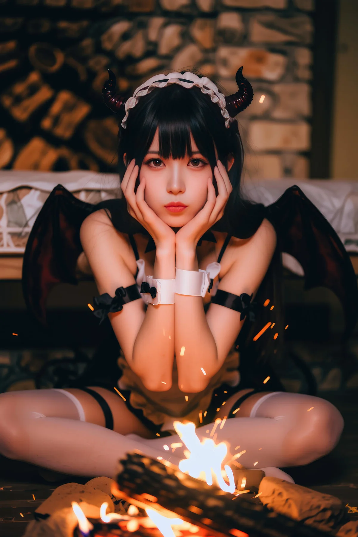 AURA  No.001 少女萝莉之恶魔女仆 魅魔女仆 - 25