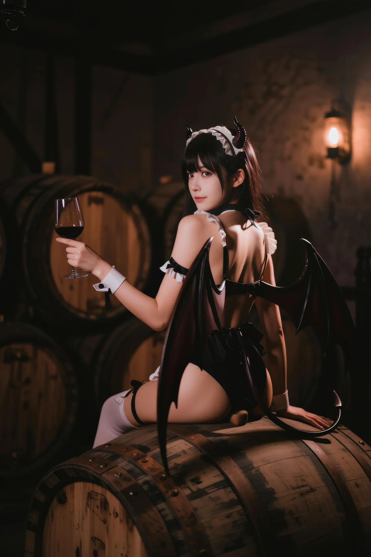 AURA  No.001 少女萝莉之恶魔女仆 魅魔女仆 - 30