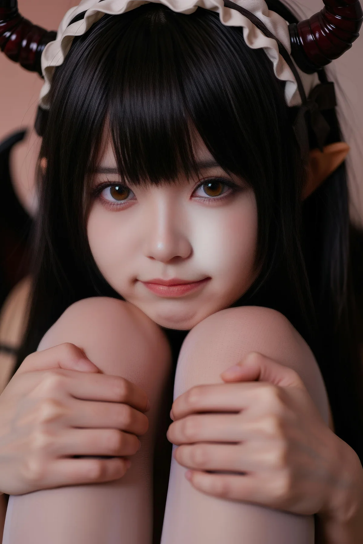 AURA  No.001 少女萝莉之恶魔女仆 魅魔女仆 - 49
