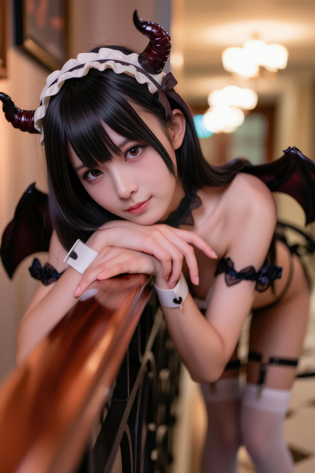 AURA  No.001 少女萝莉之恶魔女仆 魅魔女仆 - 60