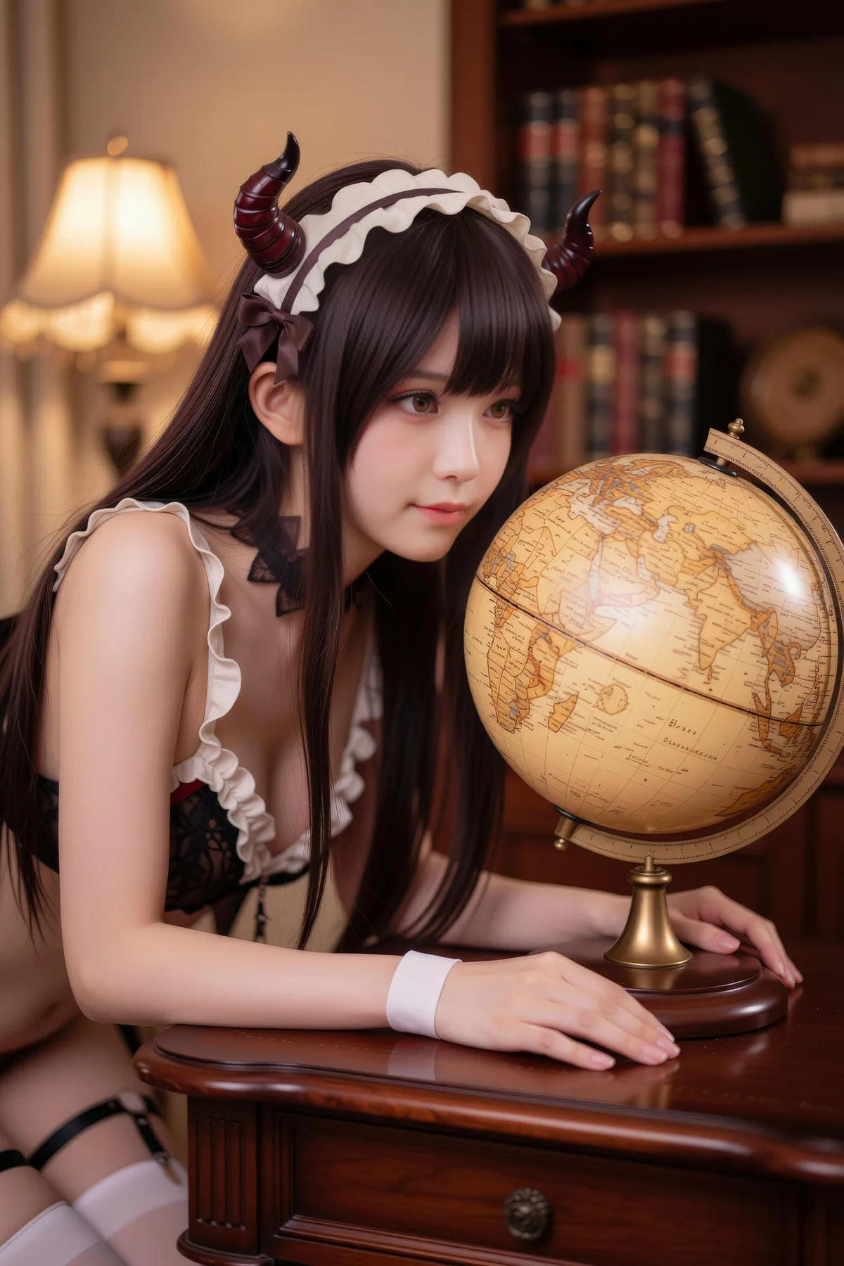 AURA  No.001 少女萝莉之恶魔女仆 魅魔女仆 - 63