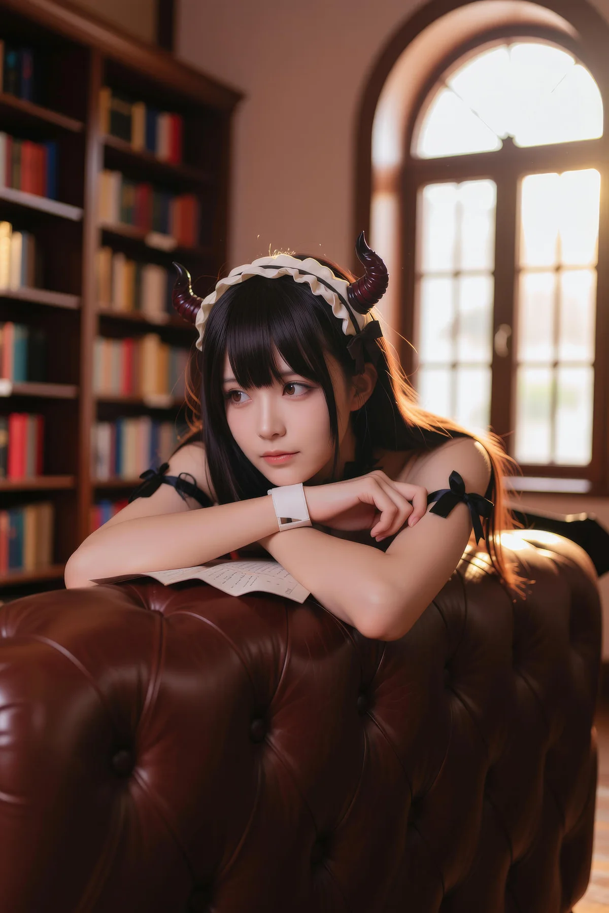 AURA  No.001 少女萝莉之恶魔女仆 魅魔女仆 - 70