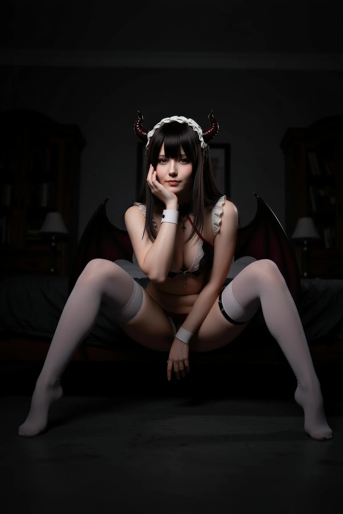 AURA  No.001 少女萝莉之恶魔女仆 魅魔女仆 - 96
