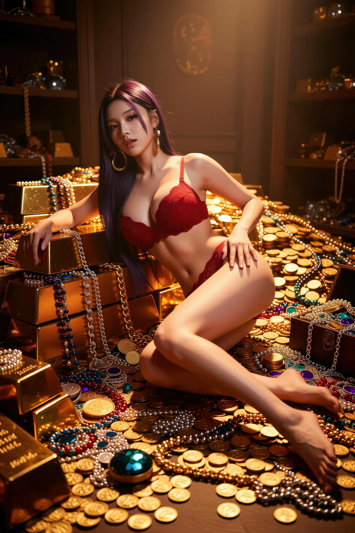 AURA  No.003 女帝汉库克海贼王财富帝国 - 34