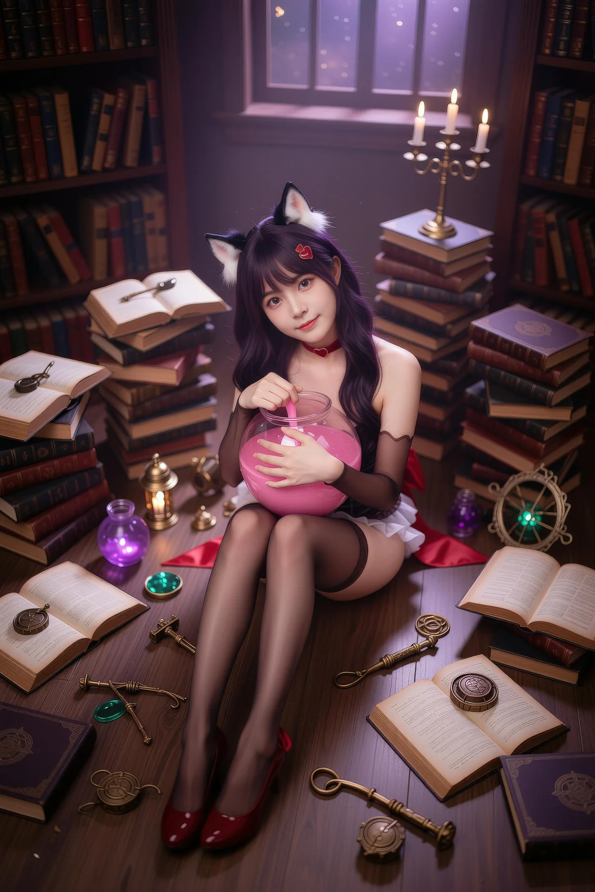 AURA  No.004 魔法学院里的魔法少女 - 28
