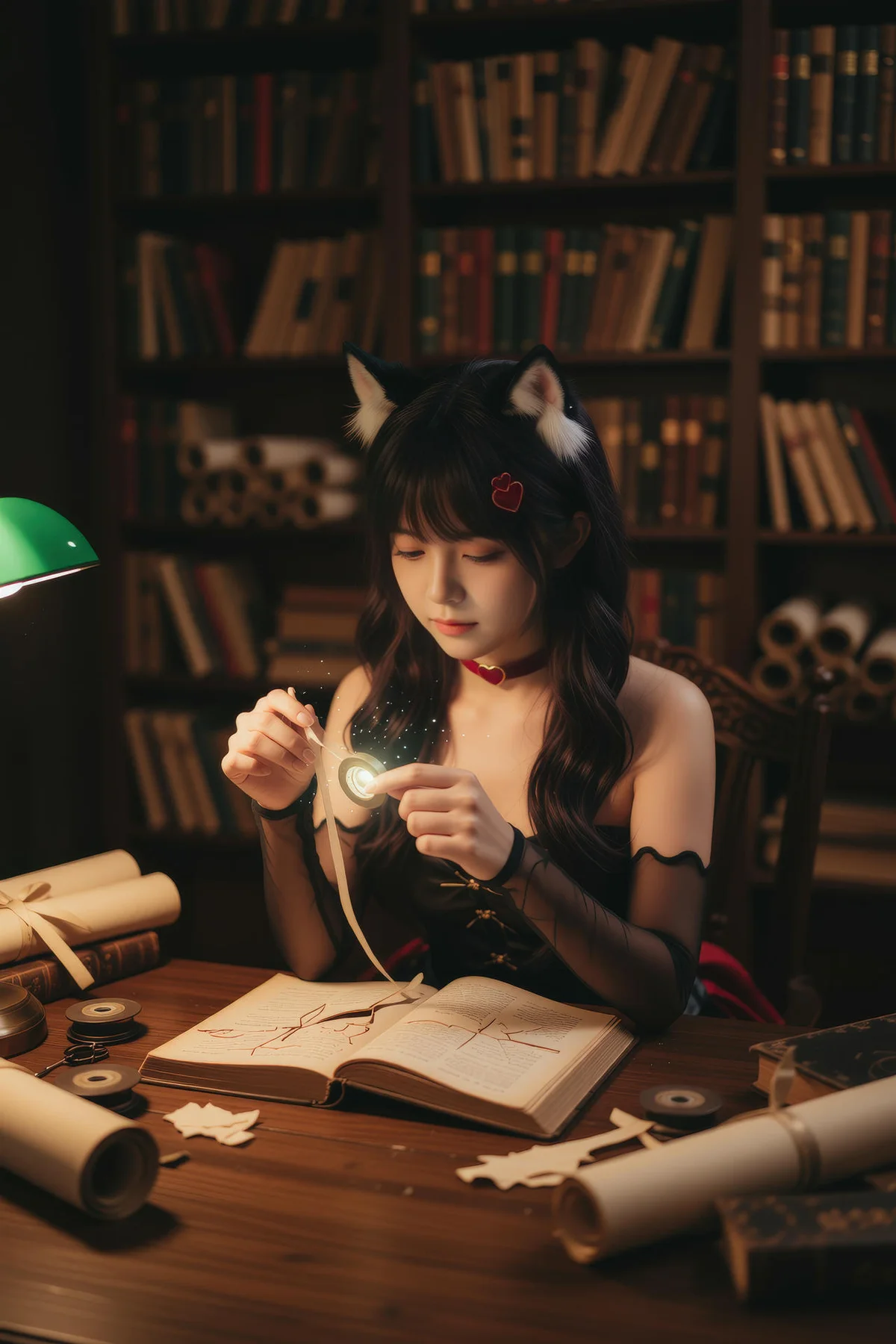 AURA  No.004 魔法学院里的魔法少女 - 34