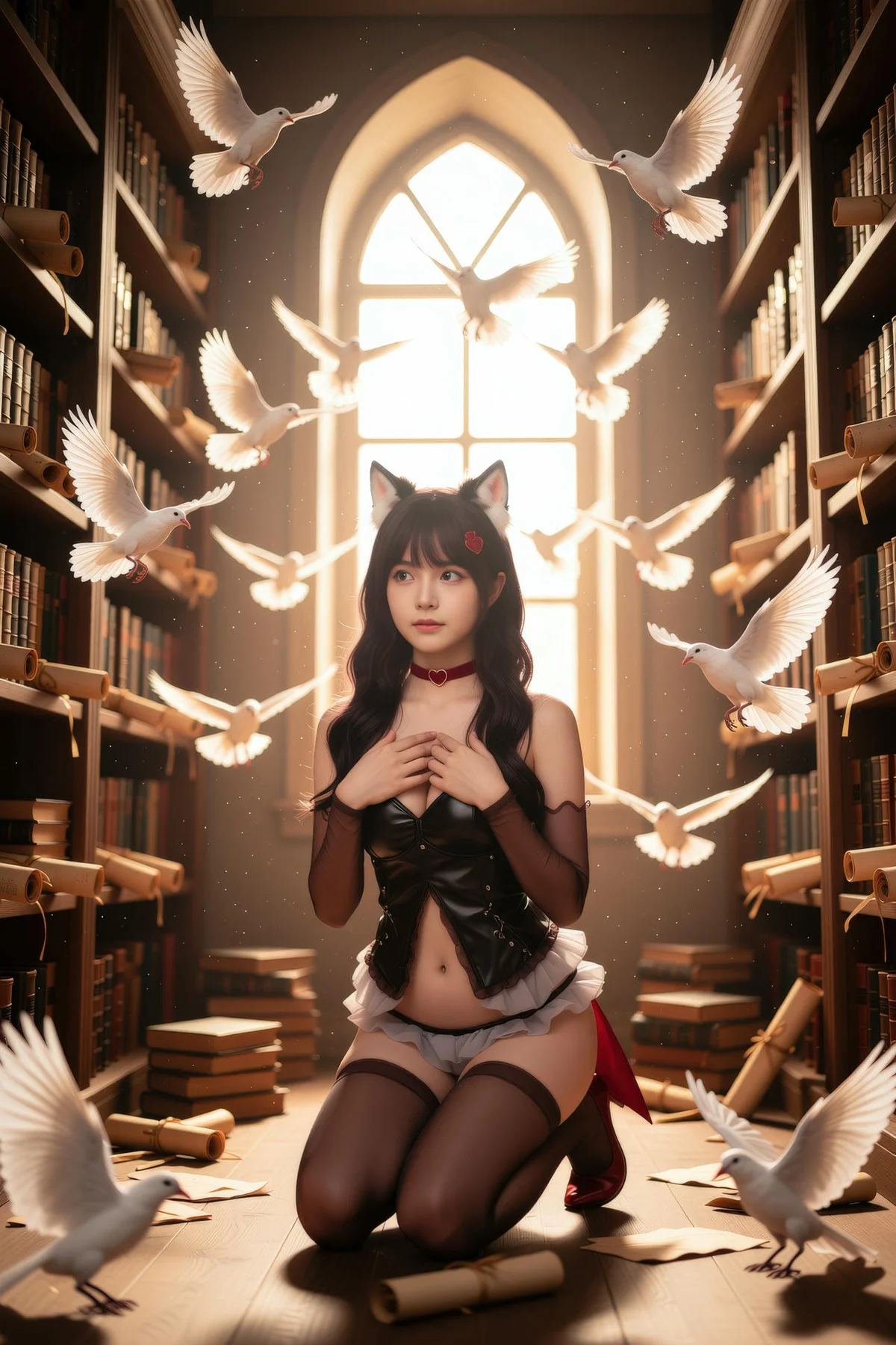 AURA  No.004 魔法学院里的魔法少女 - 38