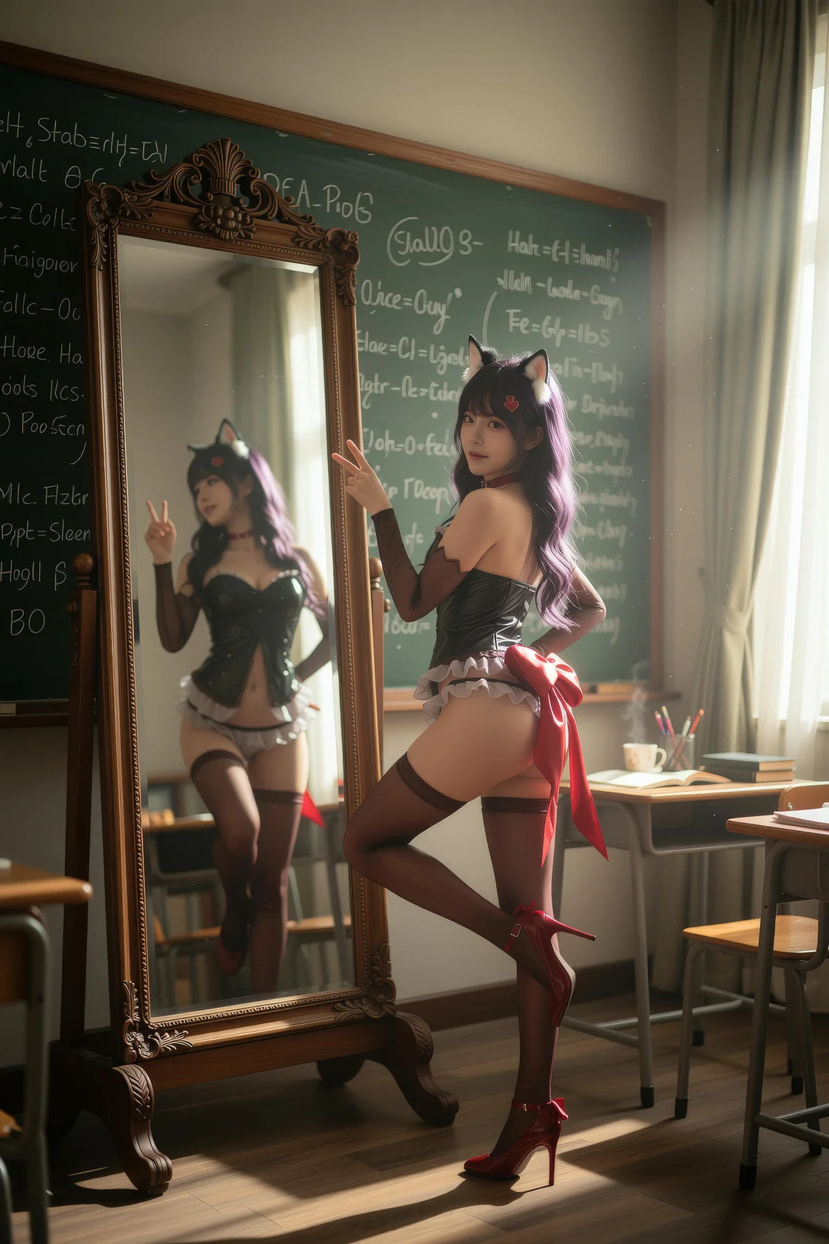 AURA  No.004 魔法学院里的魔法少女 - 79