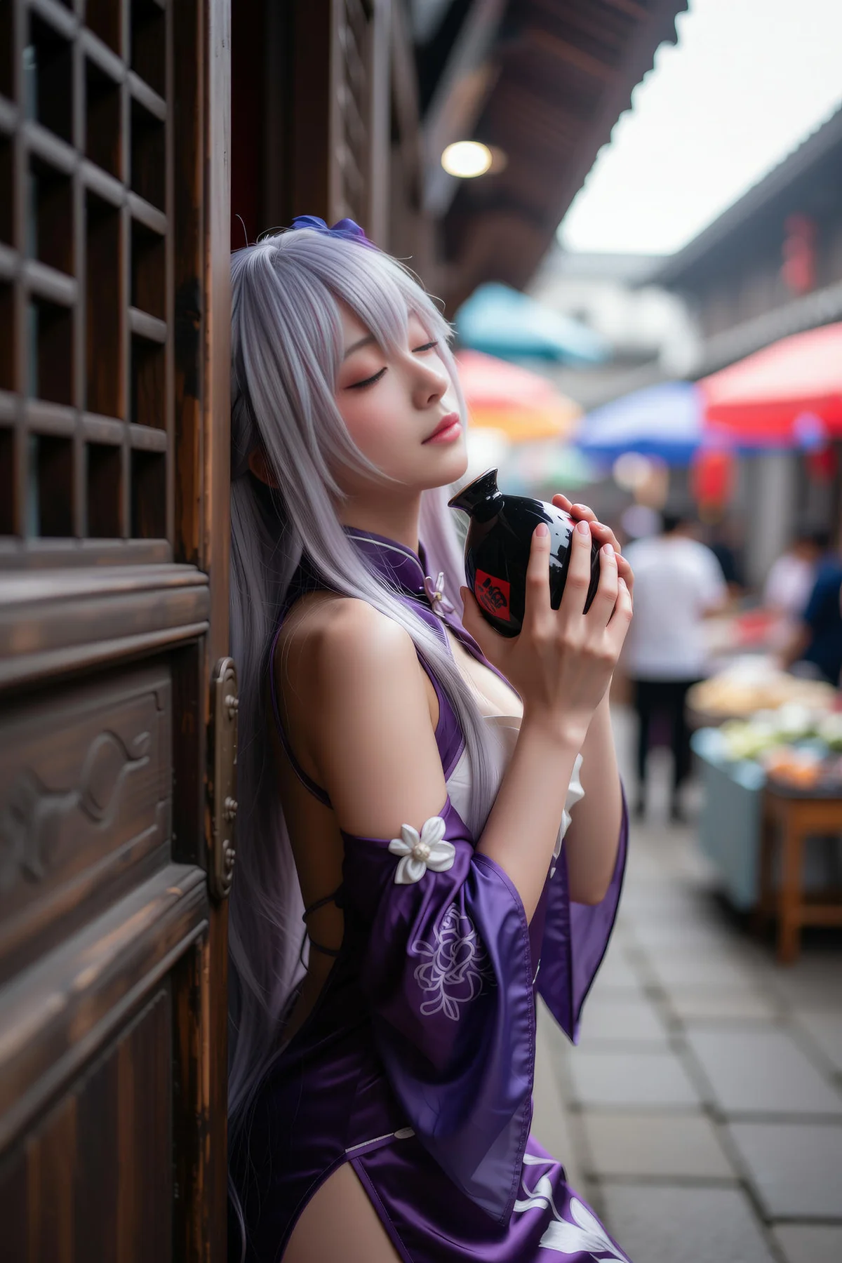 AURA  No.005 古风集市cos少女 - 6