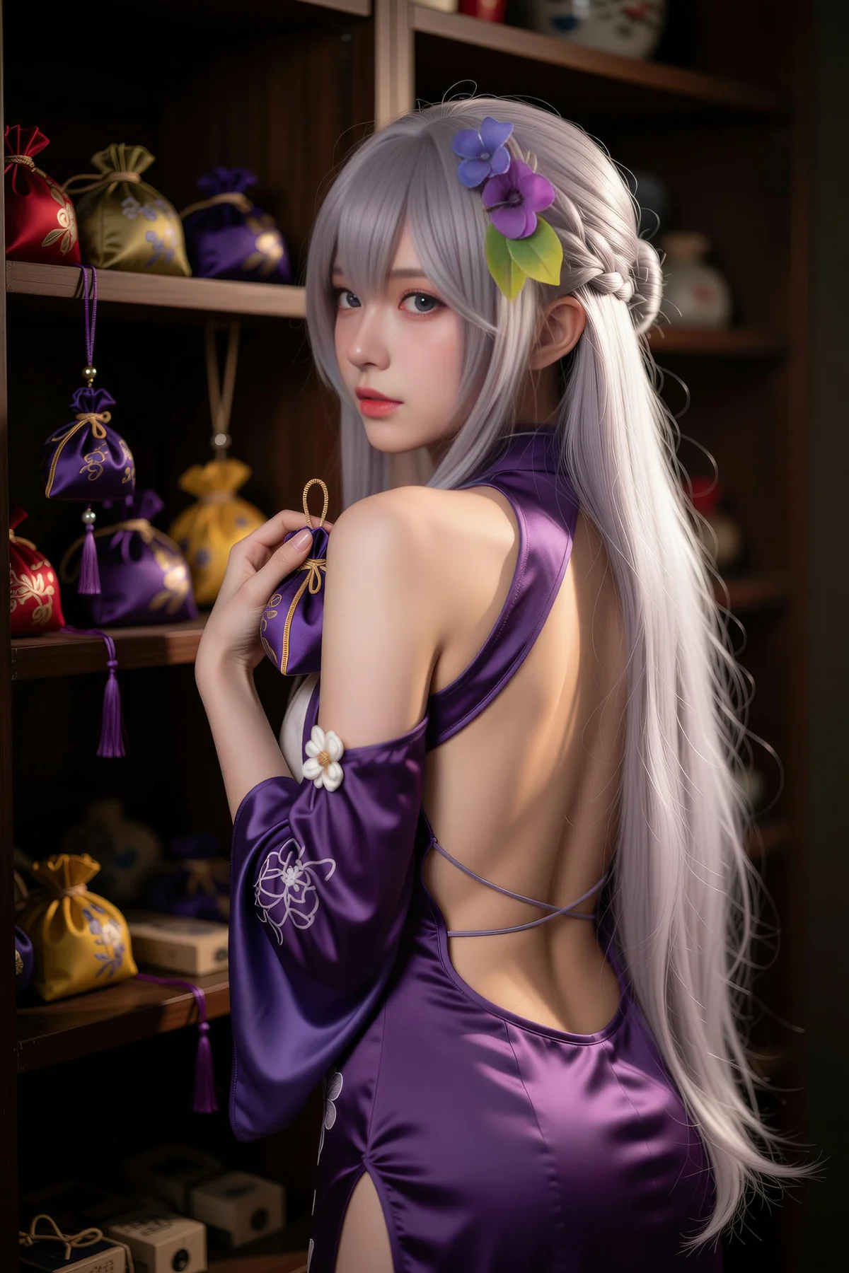 AURA  No.005 古风集市cos少女 - 10