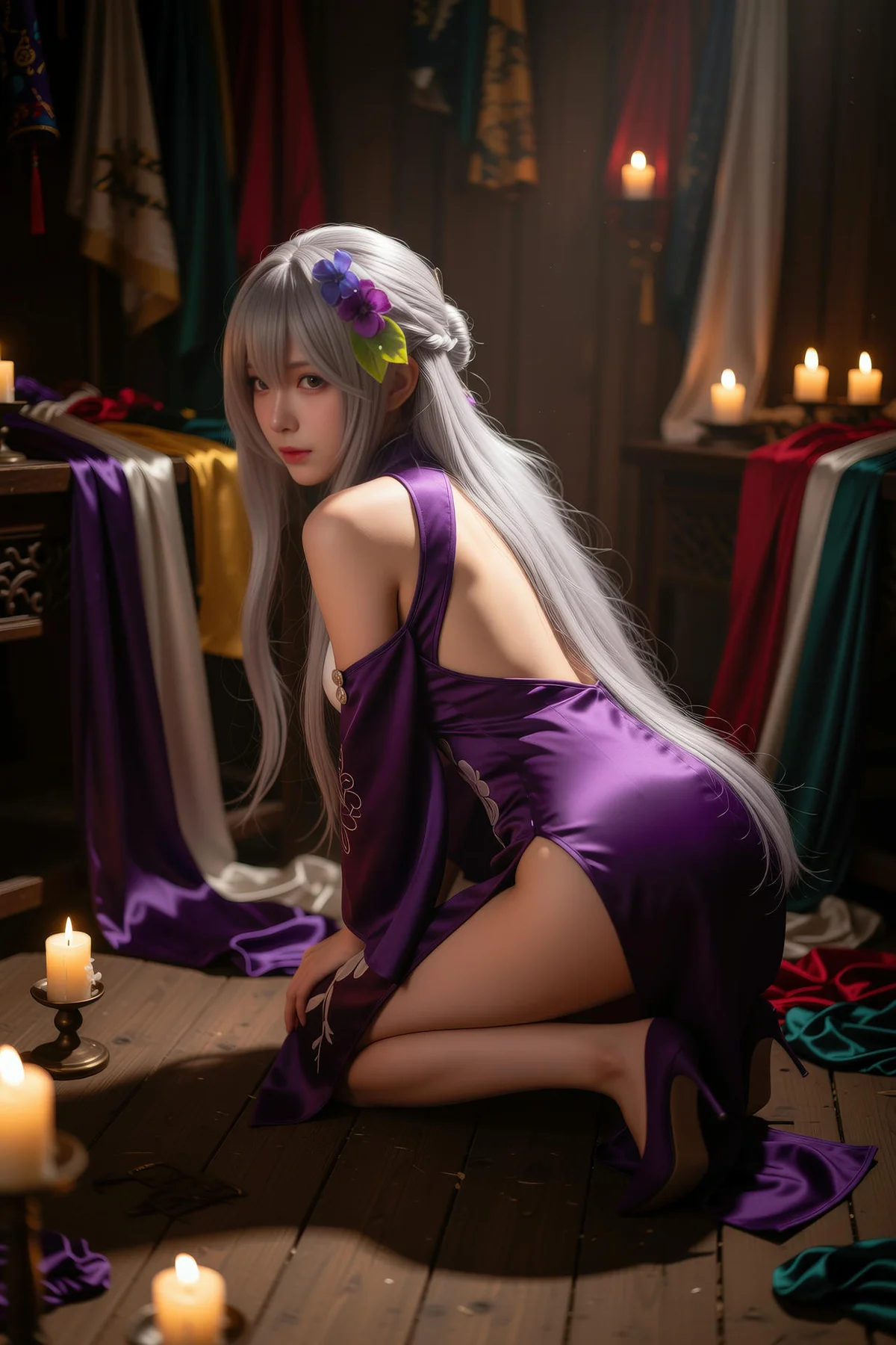 AURA  No.005 古风集市cos少女 - 33