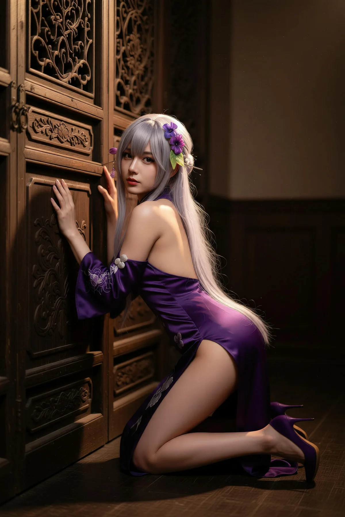 AURA  No.005 古风集市cos少女 - 58