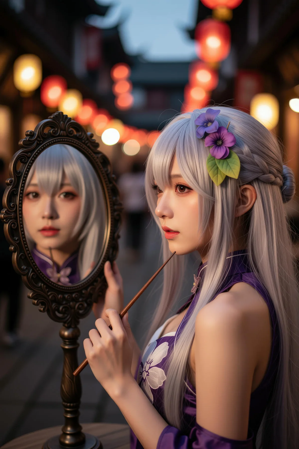 AURA  No.005 古风集市cos少女 - 64