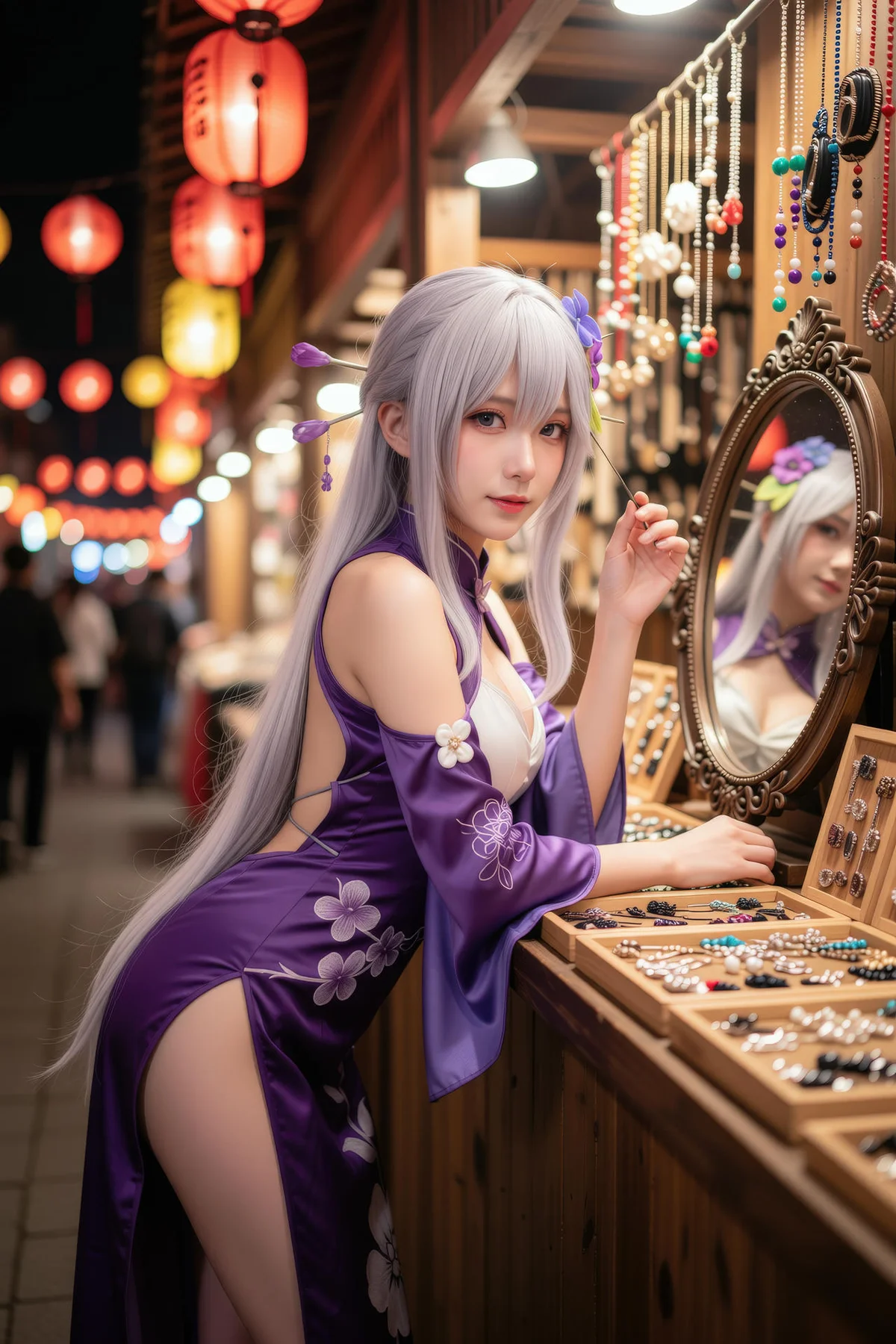 AURA  No.005 古风集市cos少女 - 65
