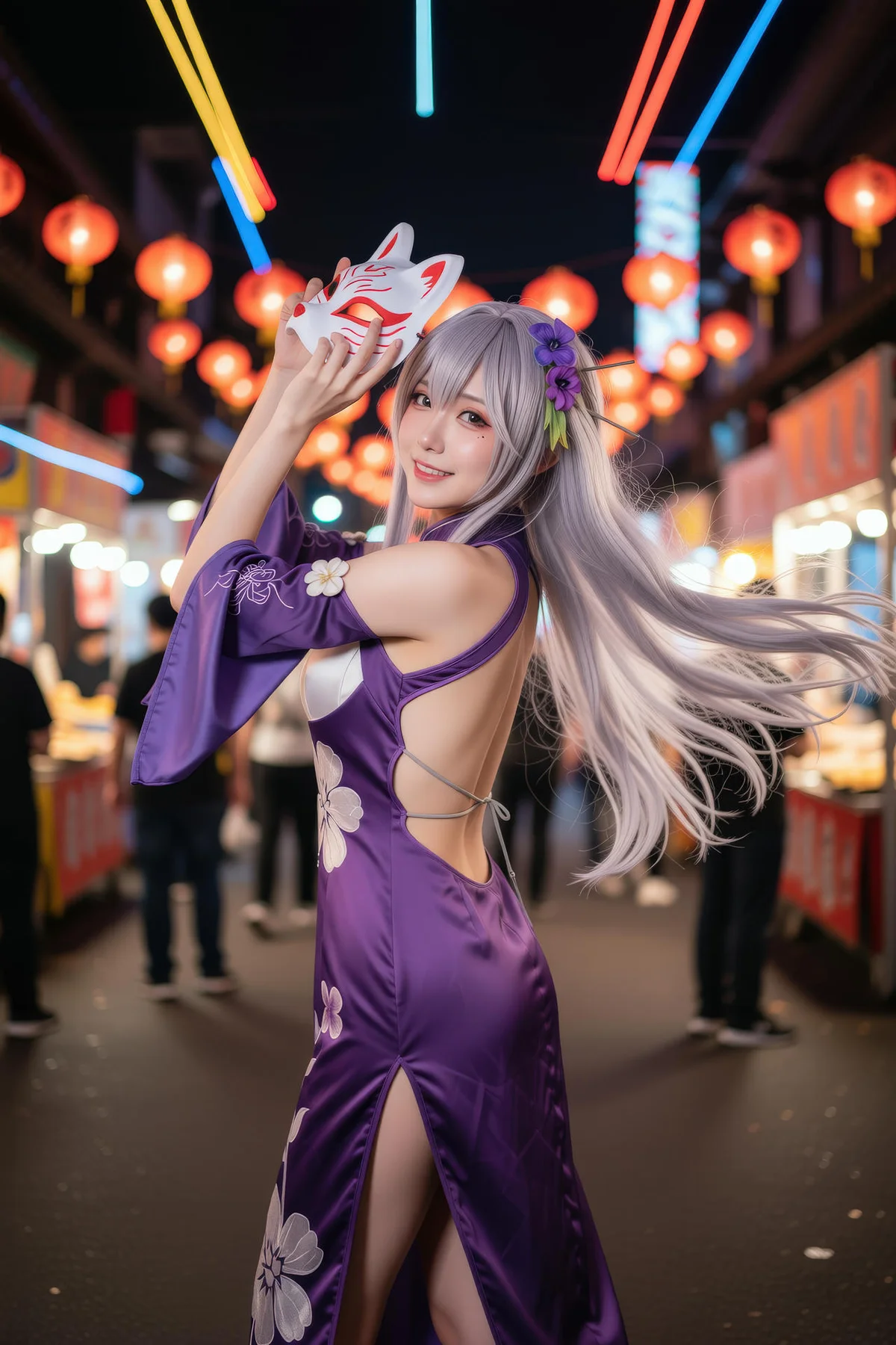 AURA  No.005 古风集市cos少女 - 77