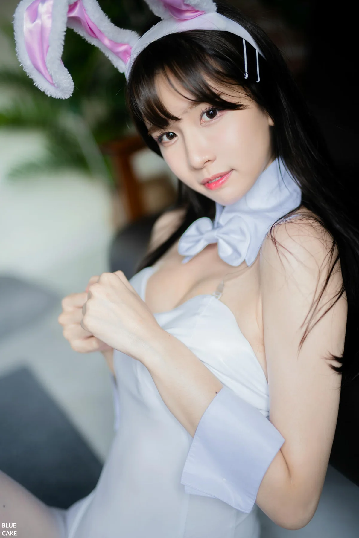 BLUECAKE  No.001 Ahrin黑白兔女郎制服爆乳 - 35