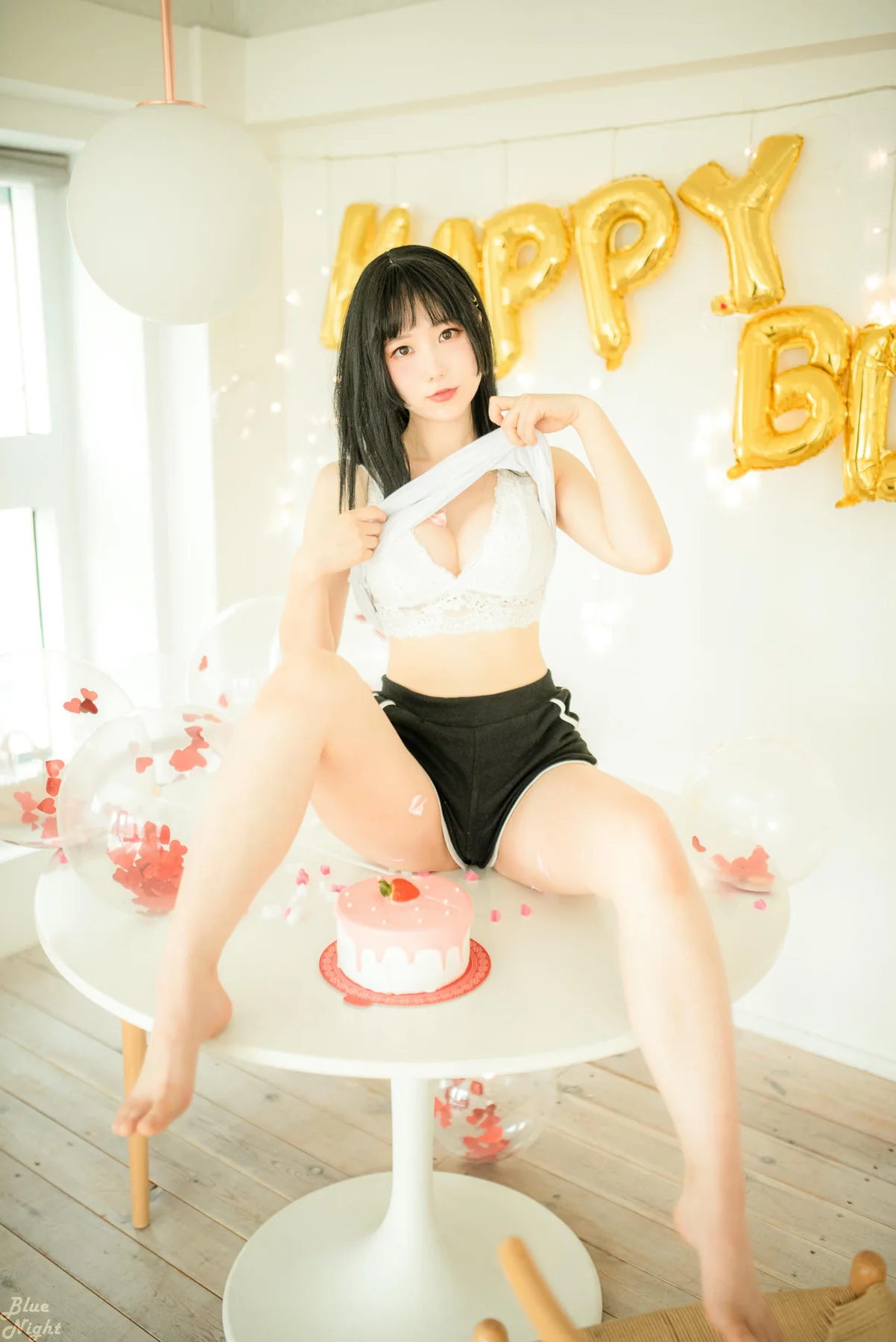 BLUECAKE  No.003 Jamong萌妹翘臀蛋糕party - 58