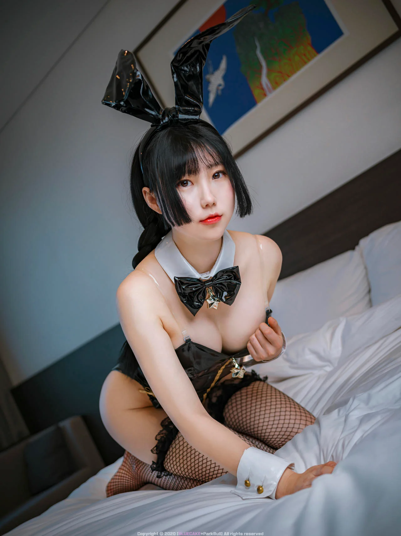 BLUECAKE  No.004 Jamong兔女郎黑丝 - 36