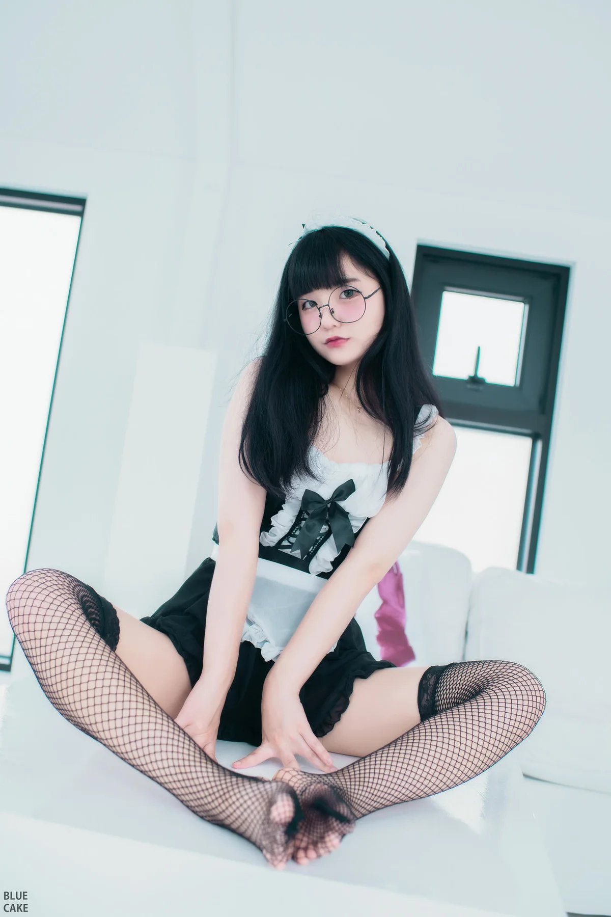 BLUECAKE  No.005 Jeong Jenny性感制服女仆装 - 6