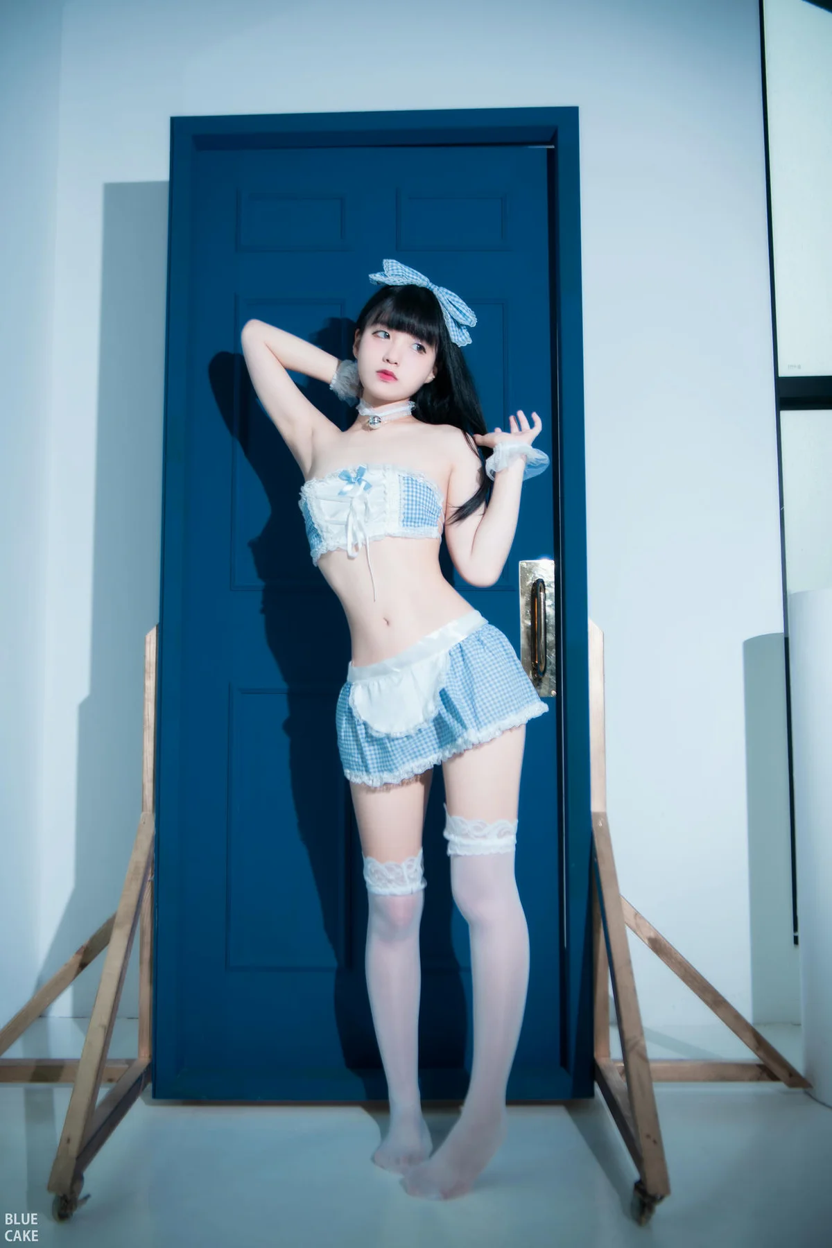 BLUECAKE  No.005 Jeong Jenny性感制服女仆装 - 46