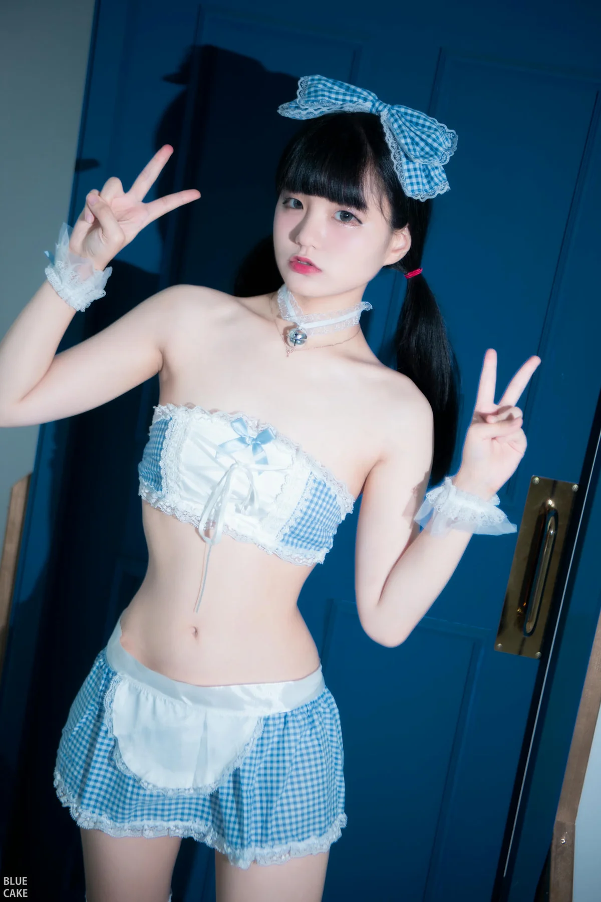 BLUECAKE  No.005 Jeong Jenny性感制服女仆装 - 49