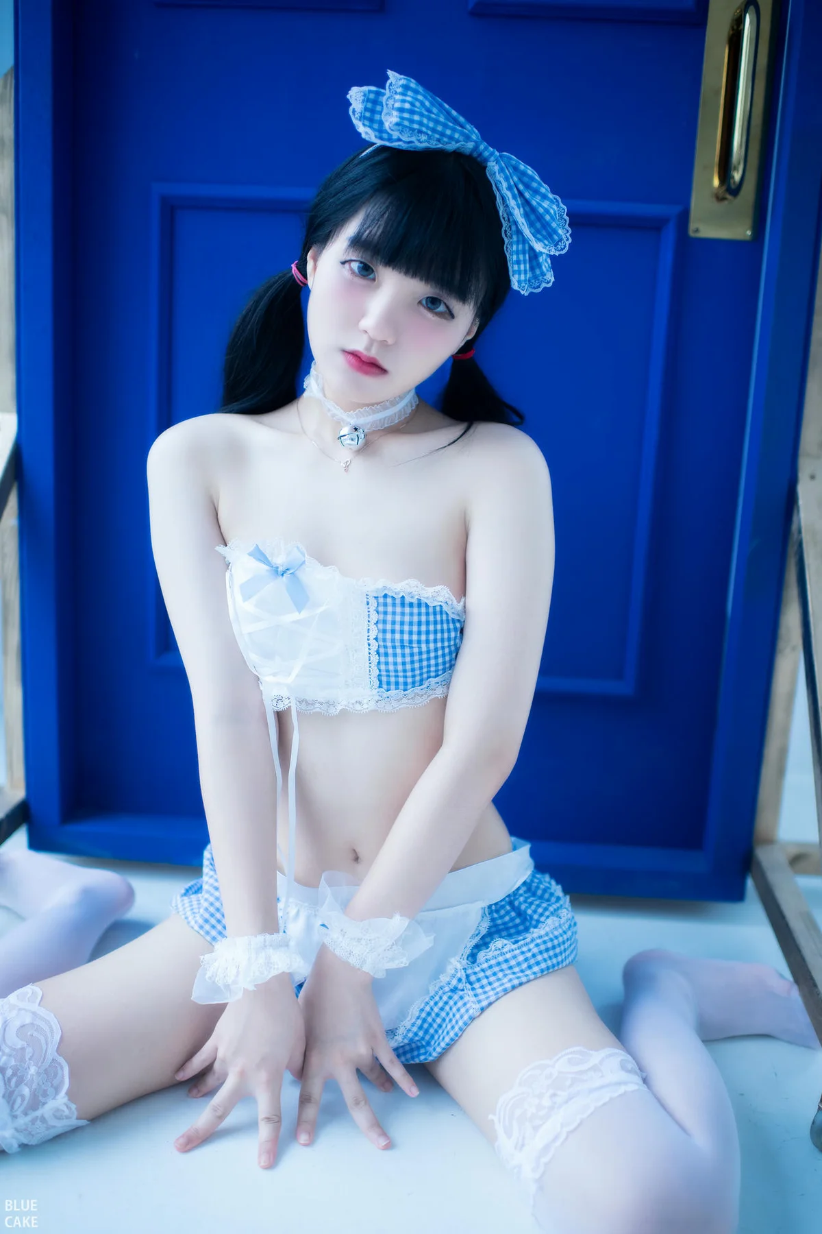 BLUECAKE  No.005 Jeong Jenny性感制服女仆装 - 64