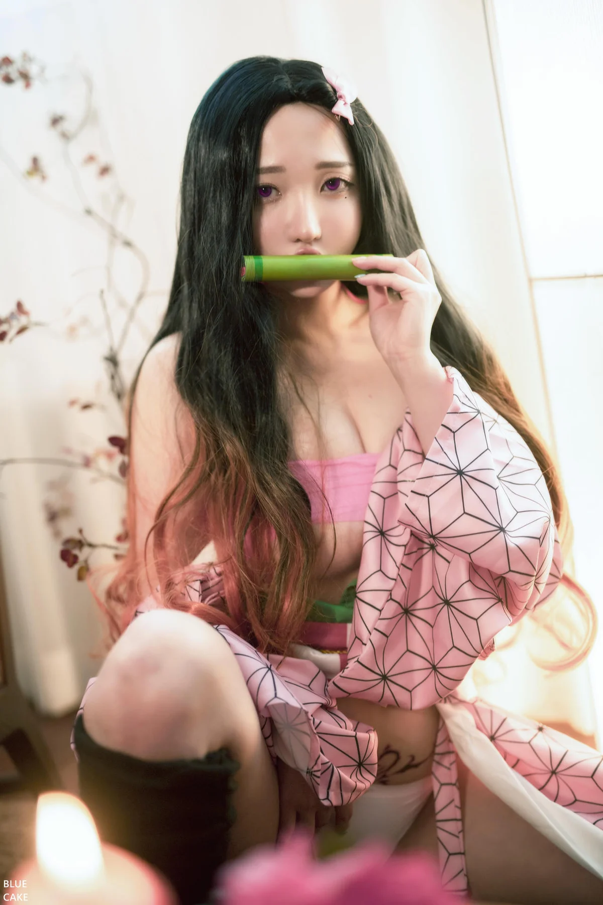 BLUECAKE No.007 Son Ye-Eun巨乳制服捆绑 - 17