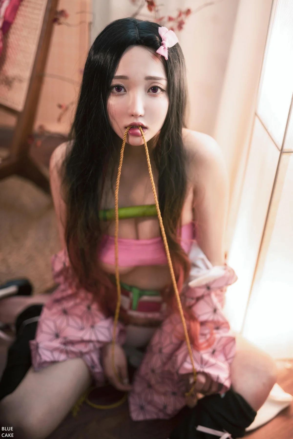 BLUECAKE No.007 Son Ye-Eun巨乳制服捆绑 - 22