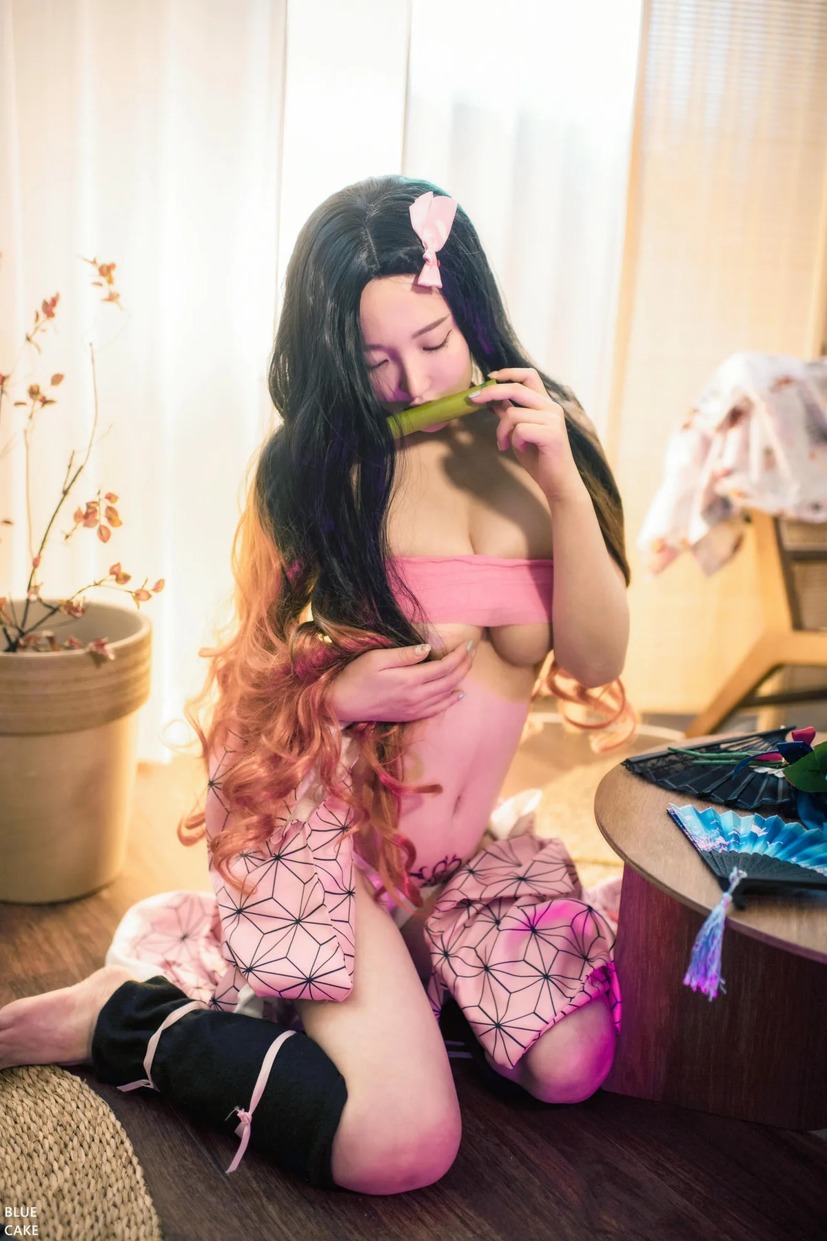 BLUECAKE No.007 Son Ye-Eun巨乳制服捆绑 - 35