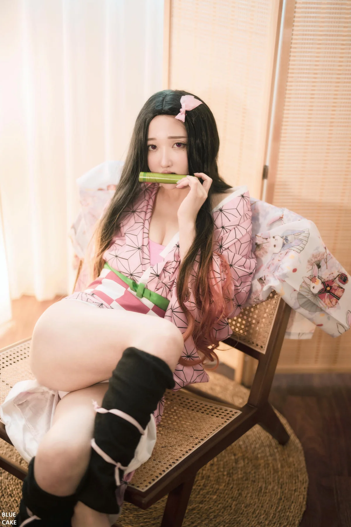 BLUECAKE No.007 Son Ye-Eun巨乳制服捆绑 - 43