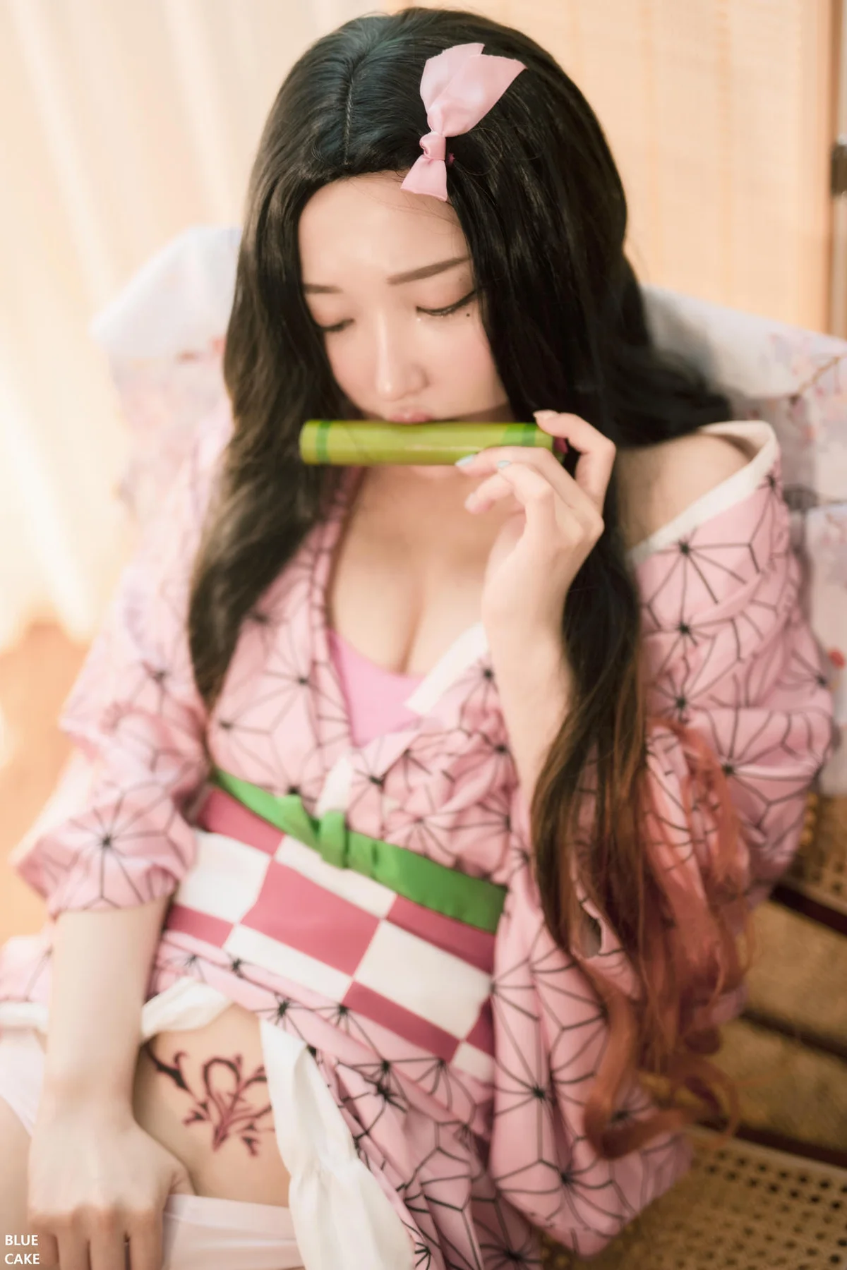 BLUECAKE No.007 Son Ye-Eun巨乳制服捆绑 - 44