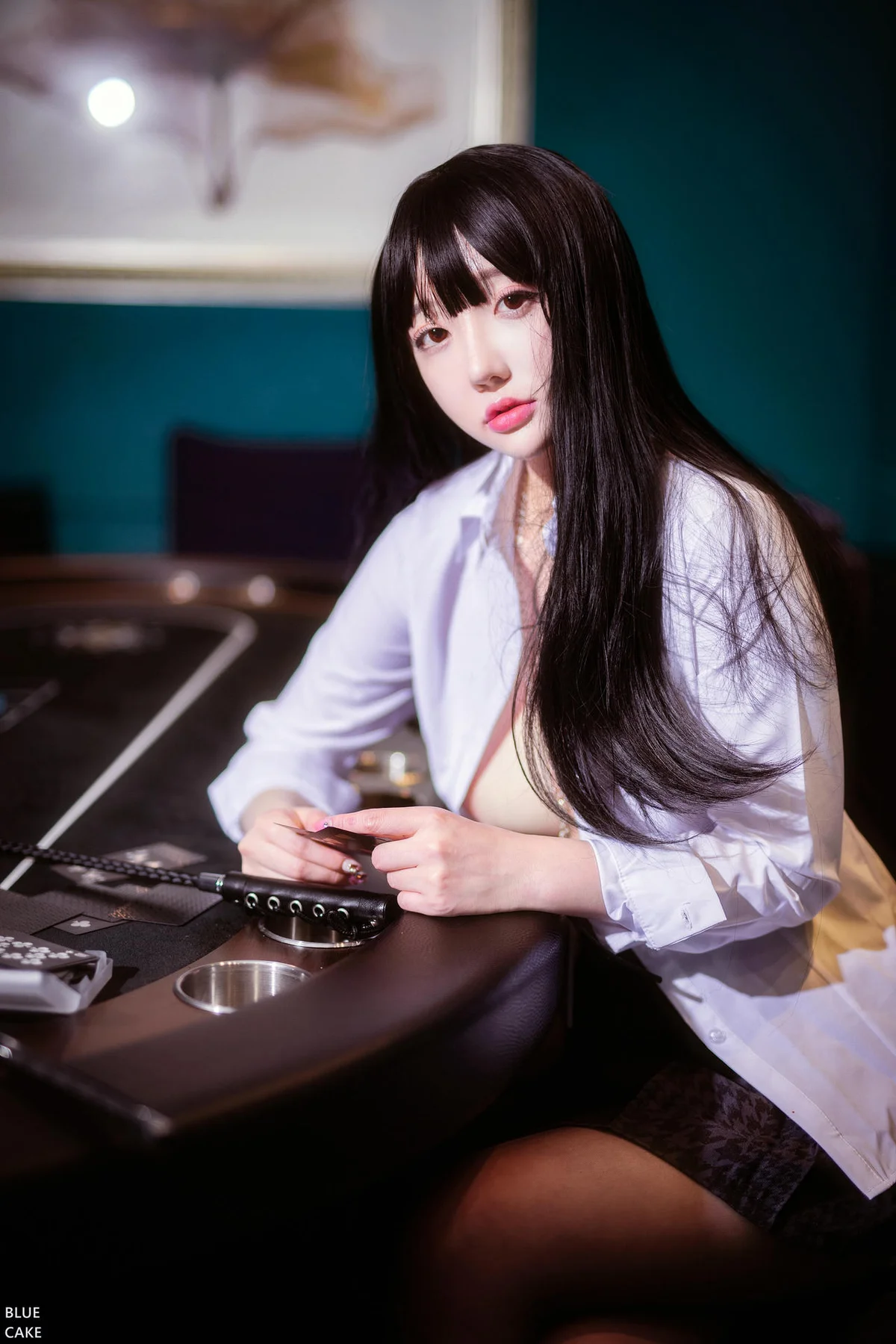 BLUECAKE No.008 Son Ye-Eun制服ol黑丝 - 76