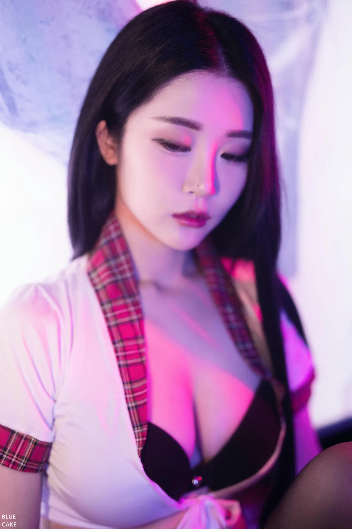 BLUECAKE No.013 Bomi爆乳网袜性感制服 - 29