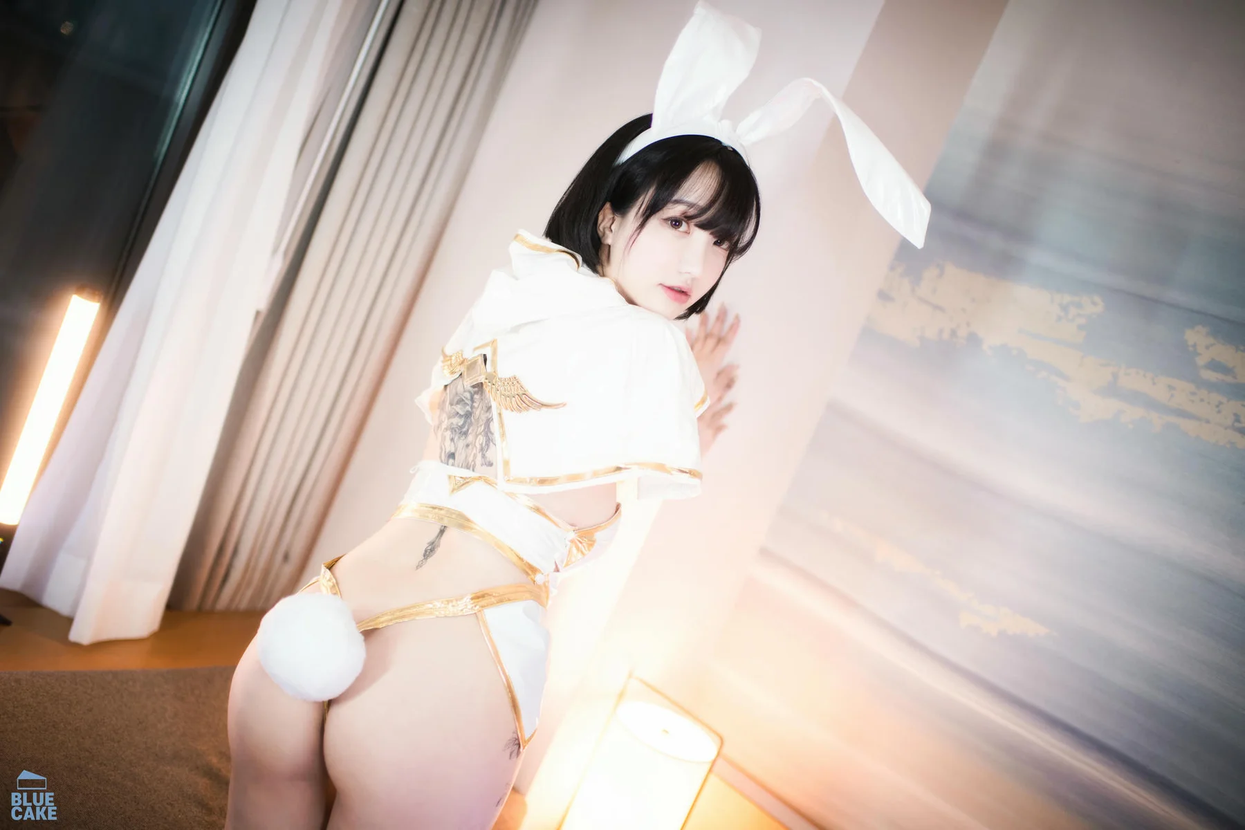BLUECAKE No.017 Son Ye-Eun兔女郎爆乳连体衣 - 11