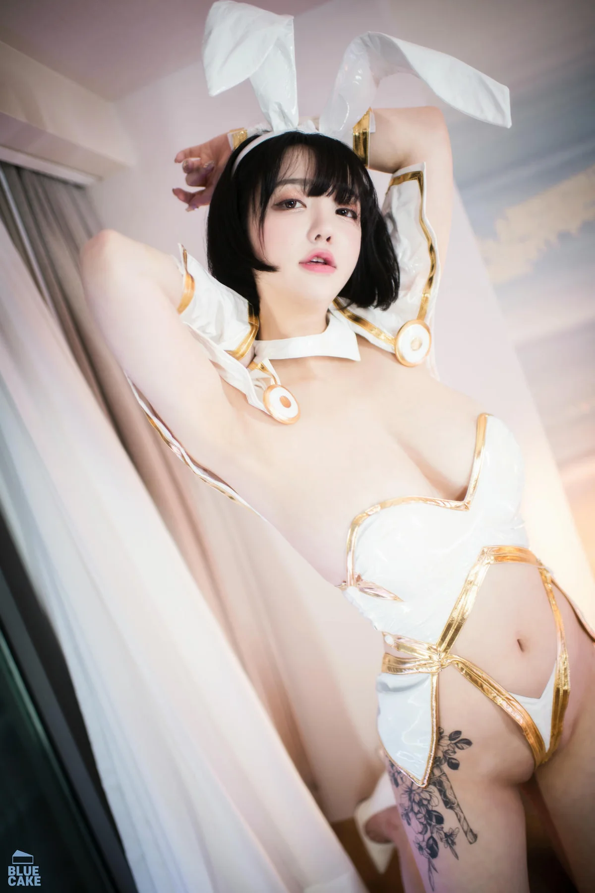 BLUECAKE No.017 Son Ye-Eun兔女郎爆乳连体衣 - 21