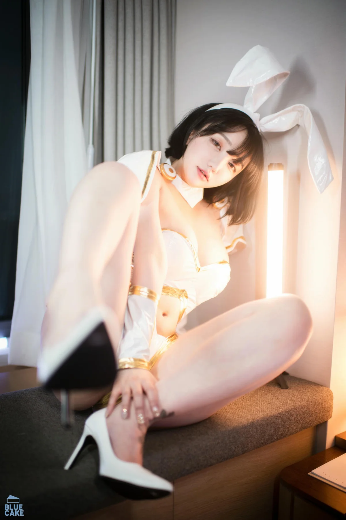BLUECAKE No.017 Son Ye-Eun兔女郎爆乳连体衣 - 36