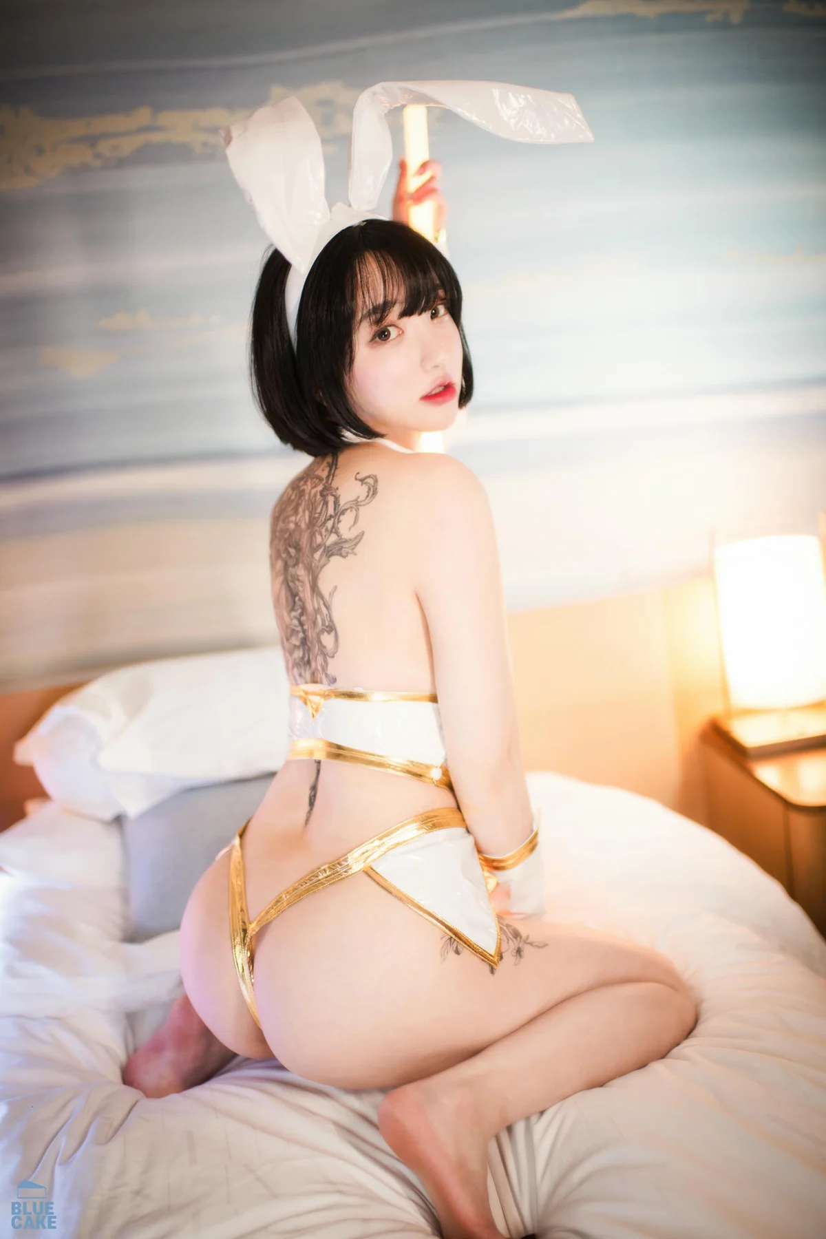 BLUECAKE No.017 Son Ye-Eun兔女郎爆乳连体衣 - 63