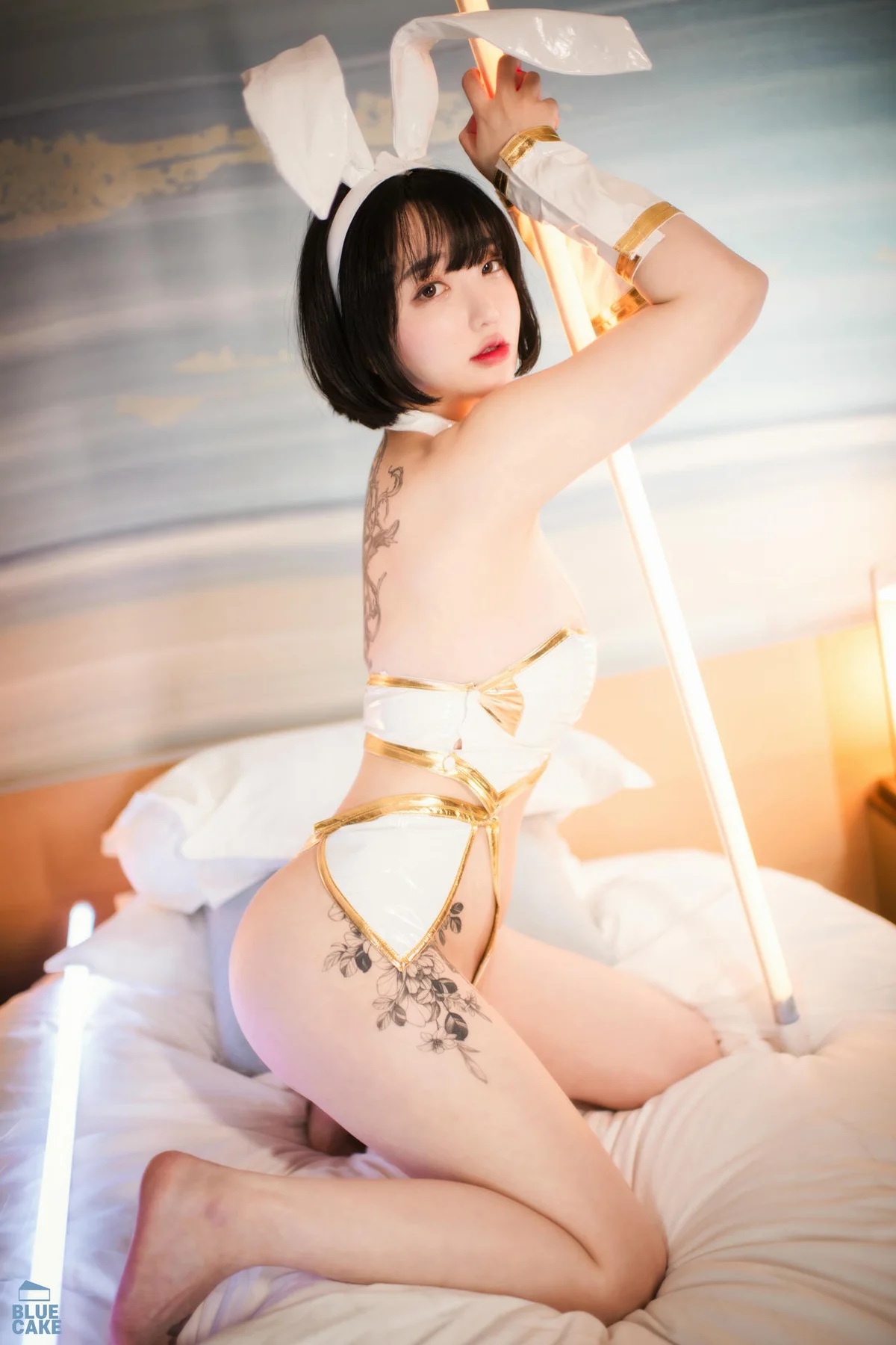 BLUECAKE No.017 Son Ye-Eun兔女郎爆乳连体衣 - 65