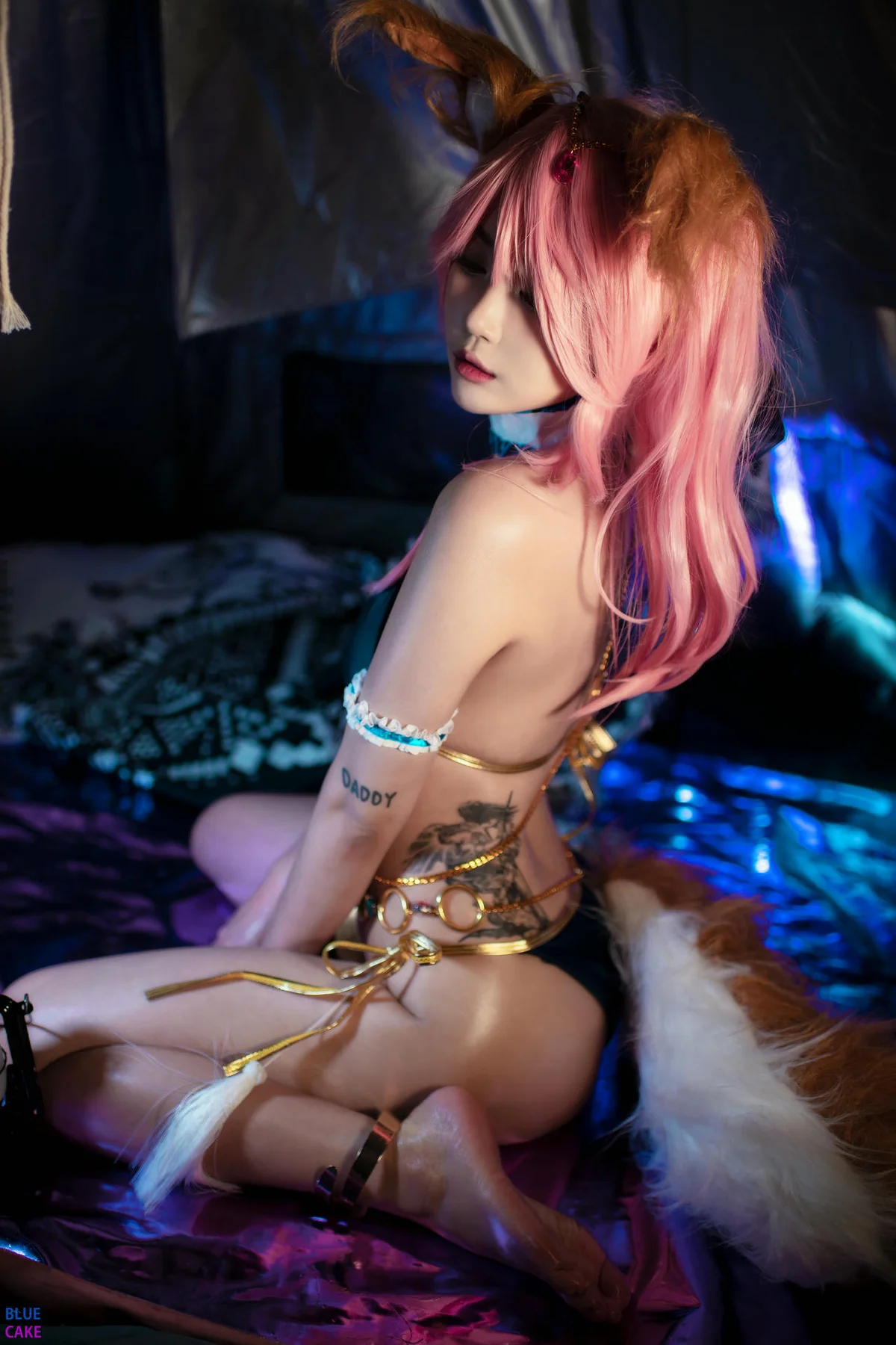BLUECAKE No.020 Pink Dancer 萝莉cosplay写真 - 13