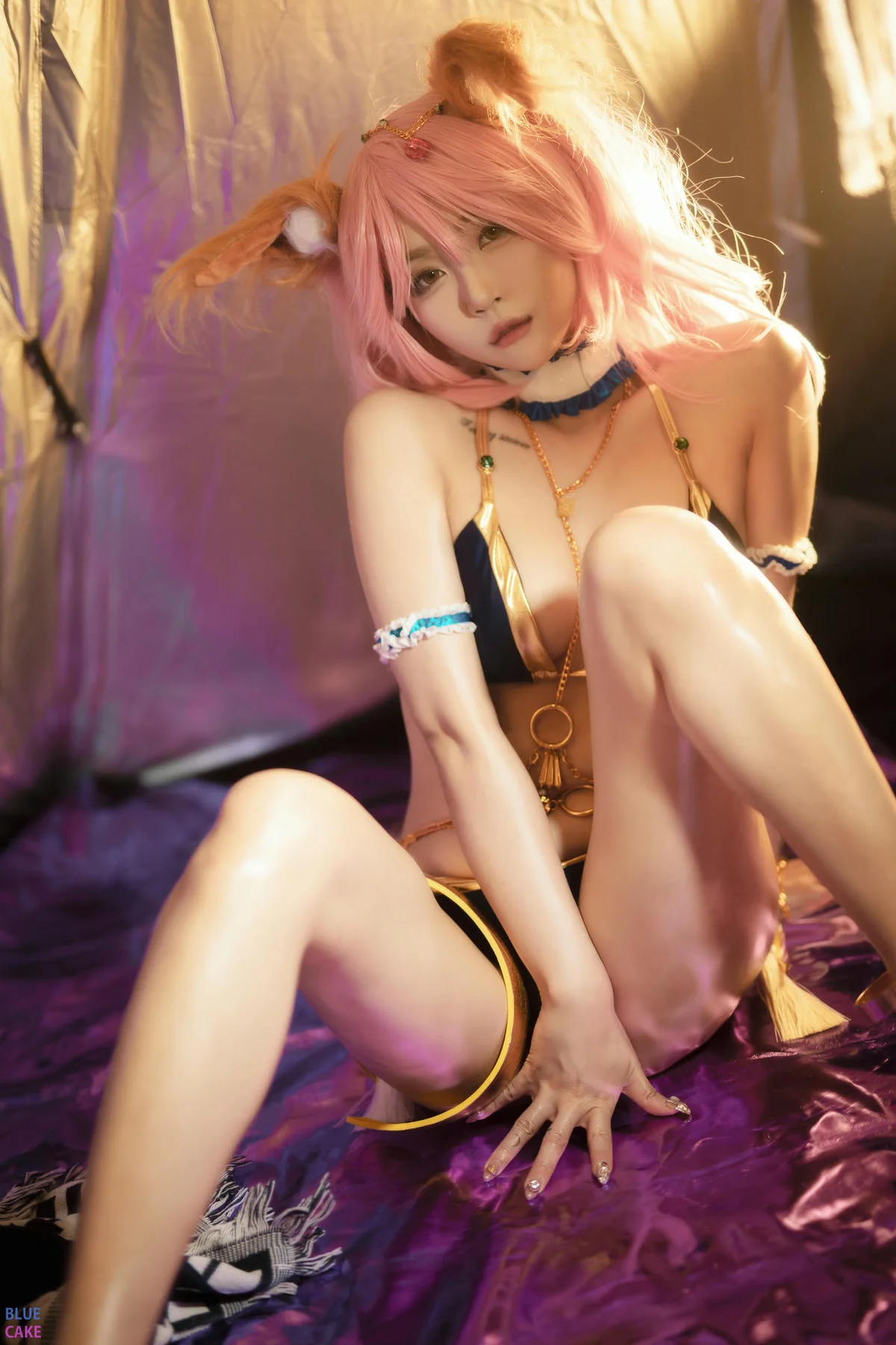 BLUECAKE No.020 Pink Dancer 萝莉cosplay写真 - 22