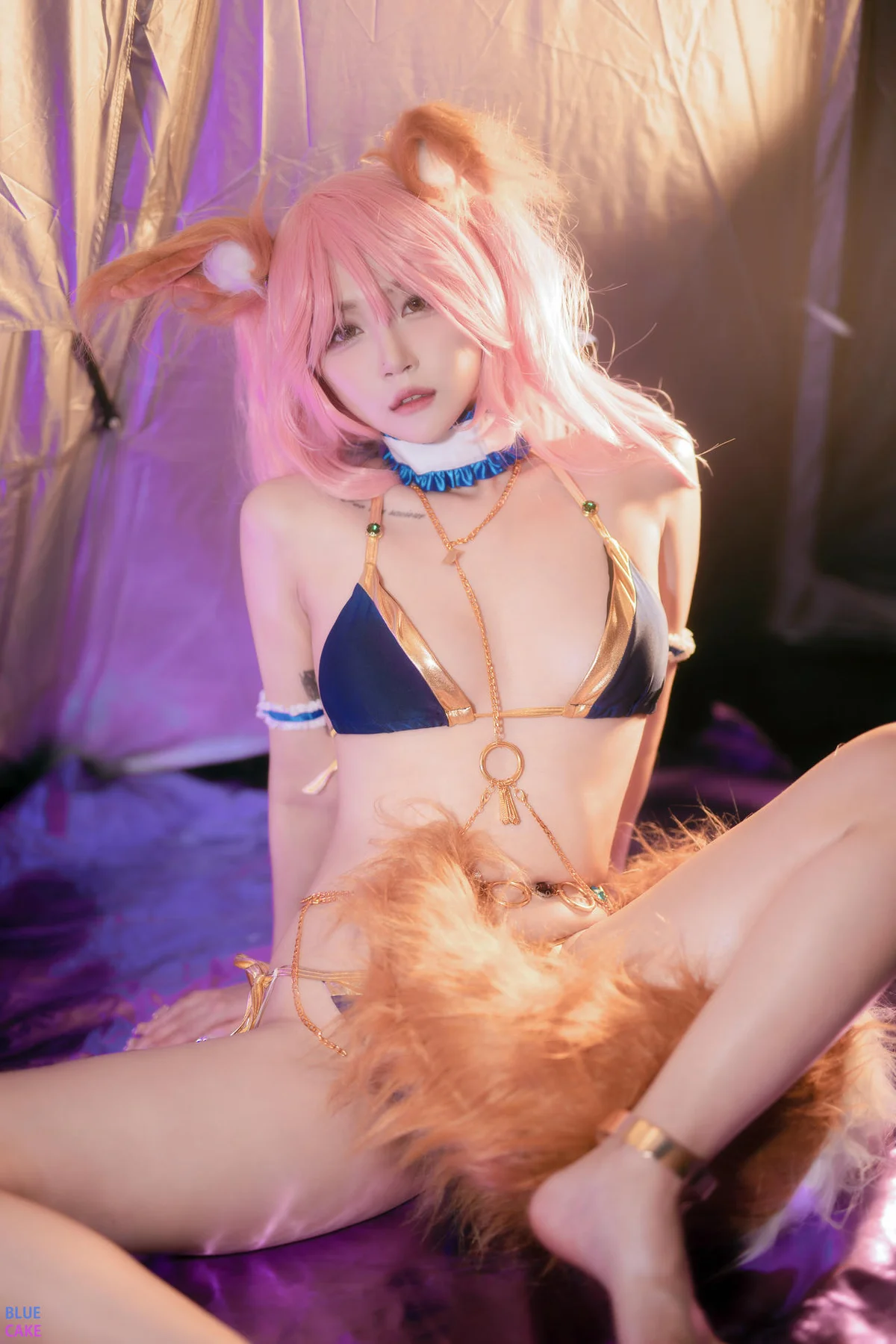 BLUECAKE No.020 Pink Dancer 萝莉cosplay写真 - 31