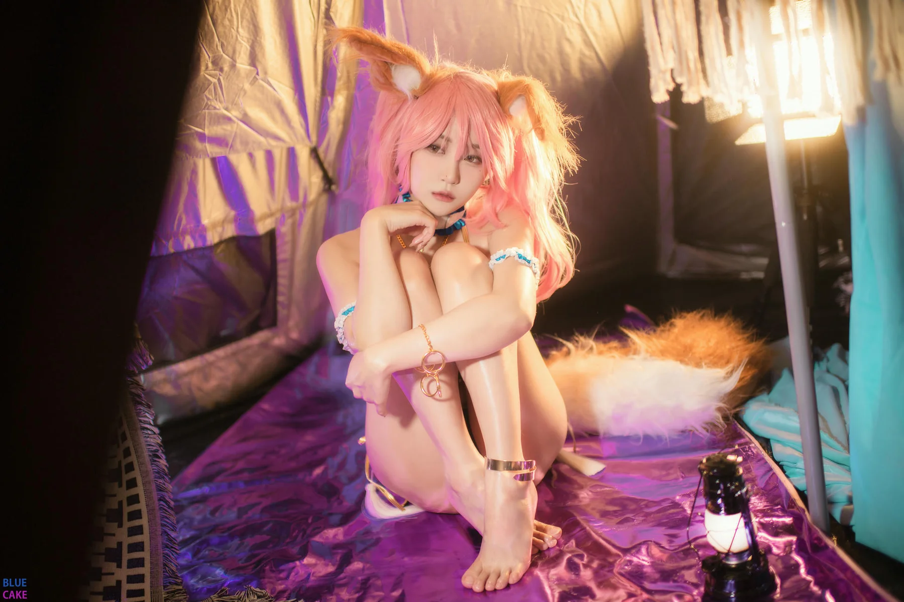 BLUECAKE No.020 Pink Dancer 萝莉cosplay写真 - 32