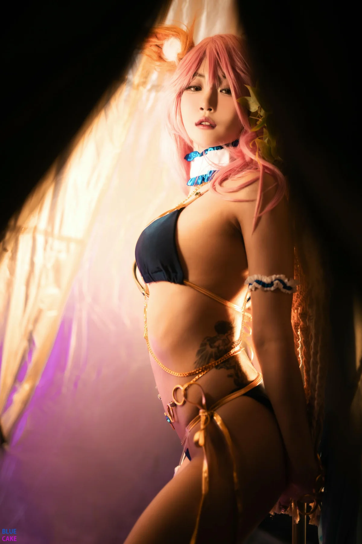 BLUECAKE No.020 Pink Dancer 萝莉cosplay写真 - 34