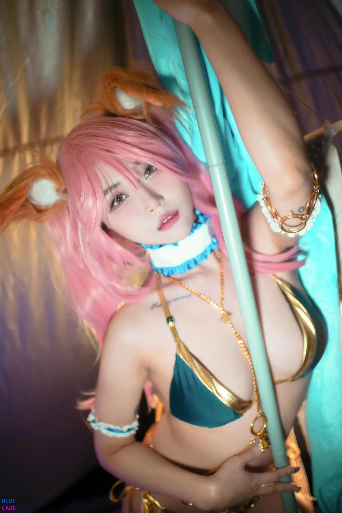 BLUECAKE No.020 Pink Dancer 萝莉cosplay写真 - 38