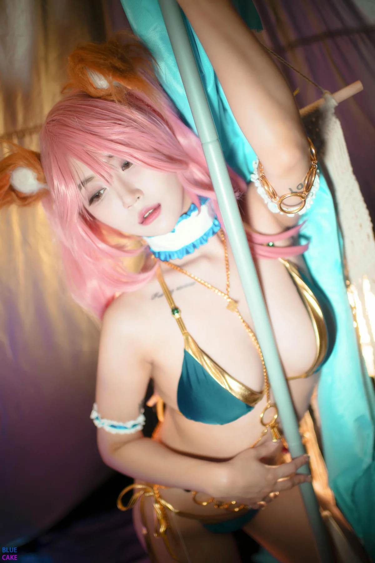 BLUECAKE No.020 Pink Dancer 萝莉cosplay写真 - 39